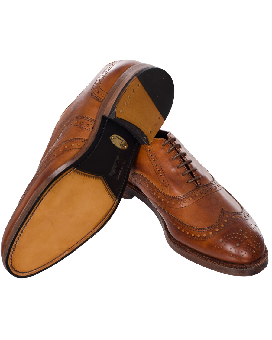 Heren | Allen Edmonds Jefferson Brogue Walnut Burnished Calf | Allen Edmonds | Jefferson Brogue Walnut Burnished Calf