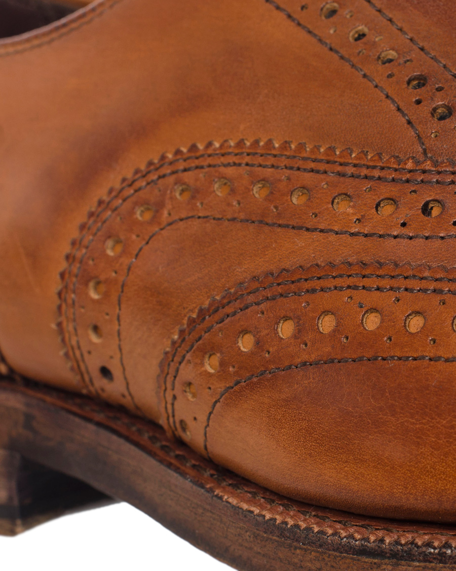 Heren | Allen Edmonds Jefferson Brogue Walnut Burnished Calf | Allen Edmonds | Jefferson Brogue Walnut Burnished Calf