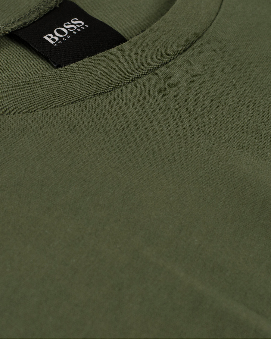 Heren | T-shirts | BOSS BLACK | BOSS Shirt SS Dark Green