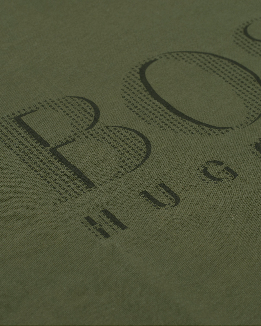 Heren | T-shirts | BOSS BLACK | BOSS Shirt SS Dark Green