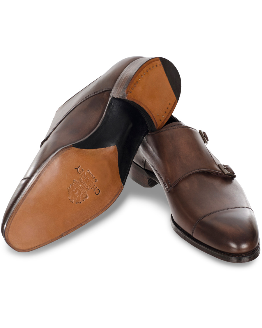 Homme | Cheaney Holyrood Double Monkstrap Bronzed Calf | Cheaney | Holyrood Double Monkstrap Bronzed Calf