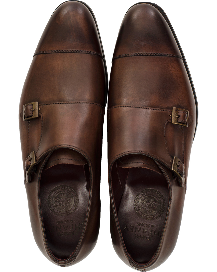 Homme | Cheaney Holyrood Double Monkstrap Bronzed Calf | Cheaney | Holyrood Double Monkstrap Bronzed Calf