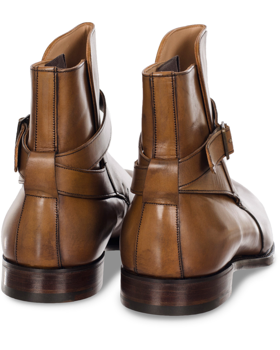 Homme | Cheaney Harold Jodhpur Hand Burnished Mahogany Calf | Cheaney | Harold Jodhpur Hand Burnished Mahogany Calf