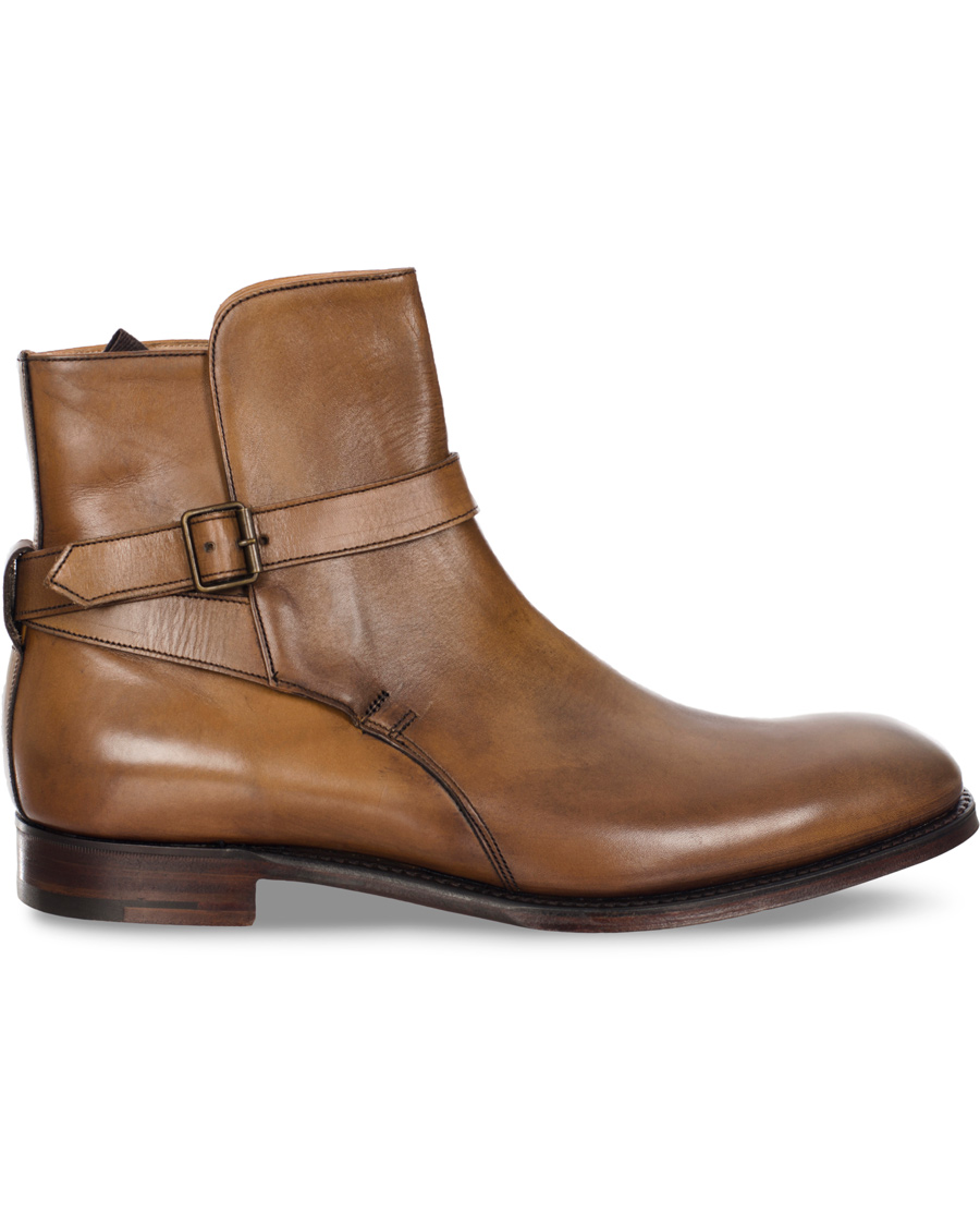Homme | Cheaney Harold Jodhpur Hand Burnished Mahogany Calf | Cheaney | Harold Jodhpur Hand Burnished Mahogany Calf