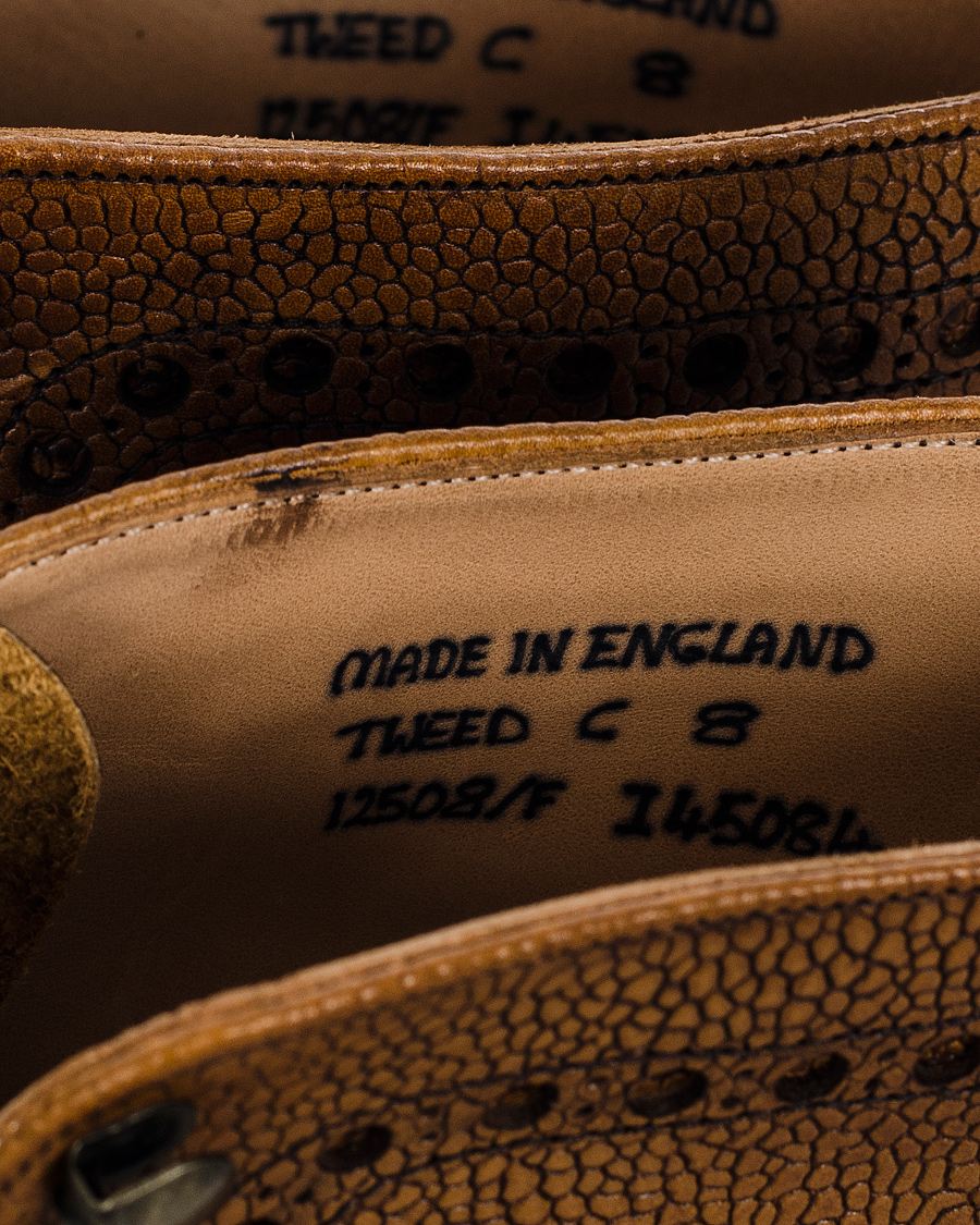 Homme | Cheaney Tweed C Boot Almond Grain | Cheaney | Tweed C Boot Almond Grain