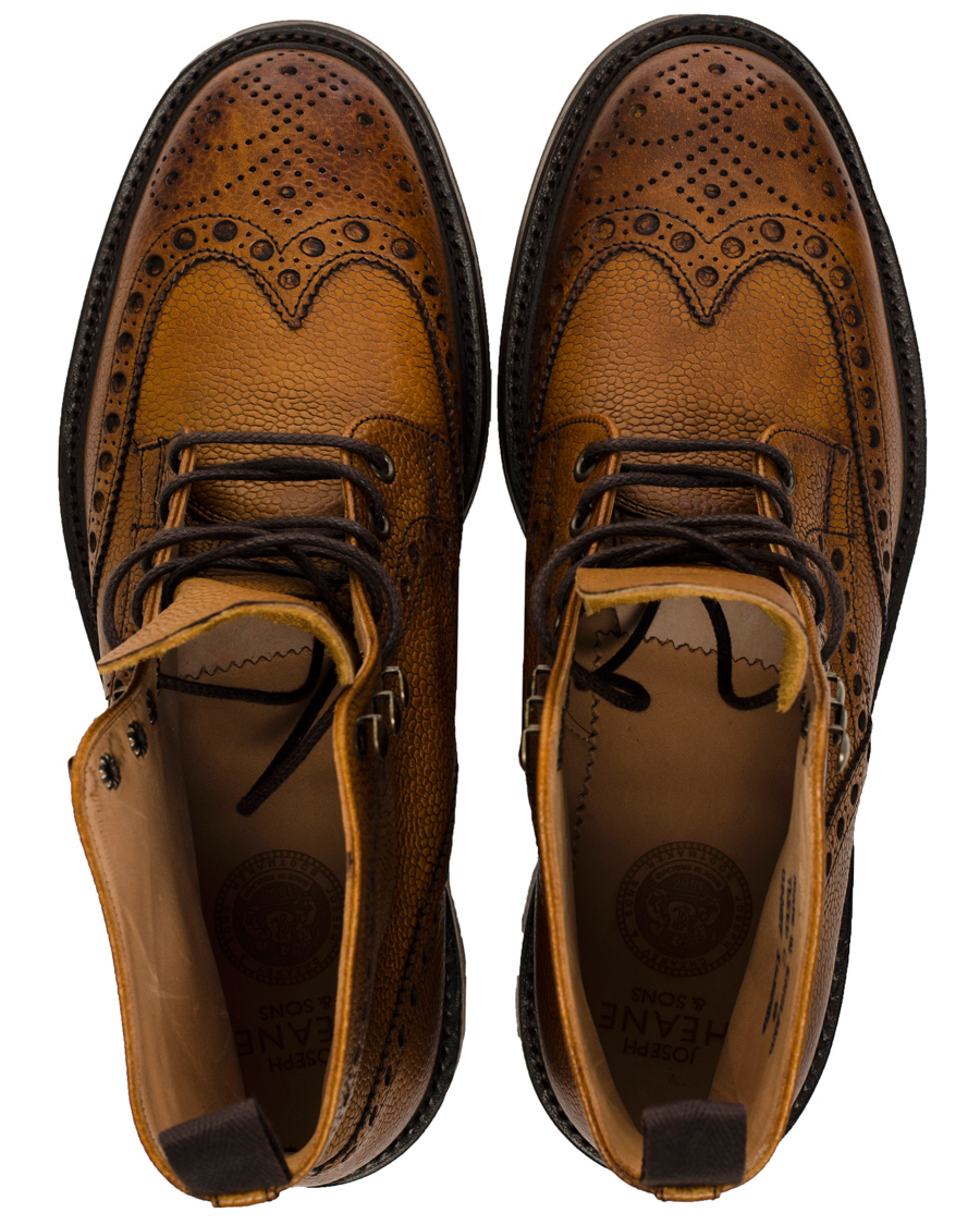 Homme | Cheaney Tweed C Boot Almond Grain | Cheaney | Tweed C Boot Almond Grain