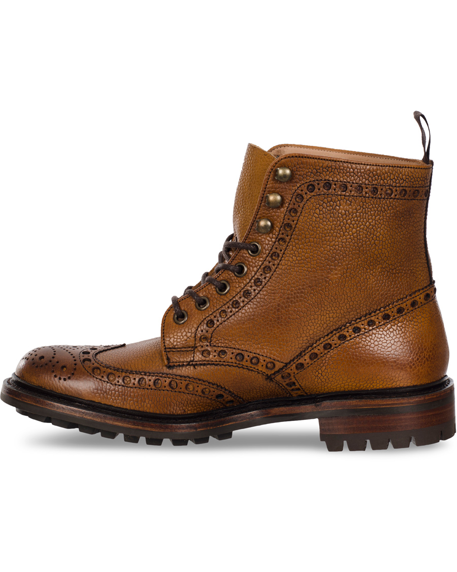 Homme | Cheaney Tweed C Boot Almond Grain | Cheaney | Tweed C Boot Almond Grain