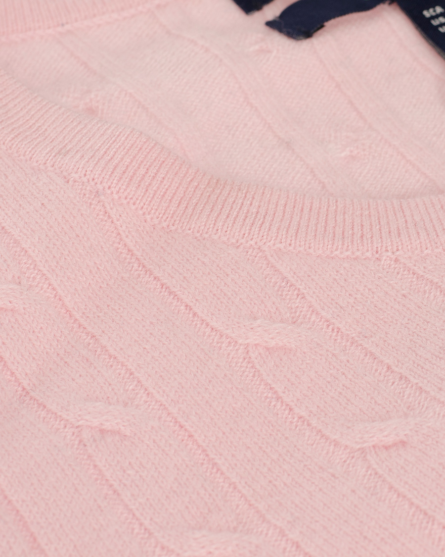 Homme | Pulls Et Tricots | GANT | Woman Stretch Lambswool Cable Crew Nantucket Pink