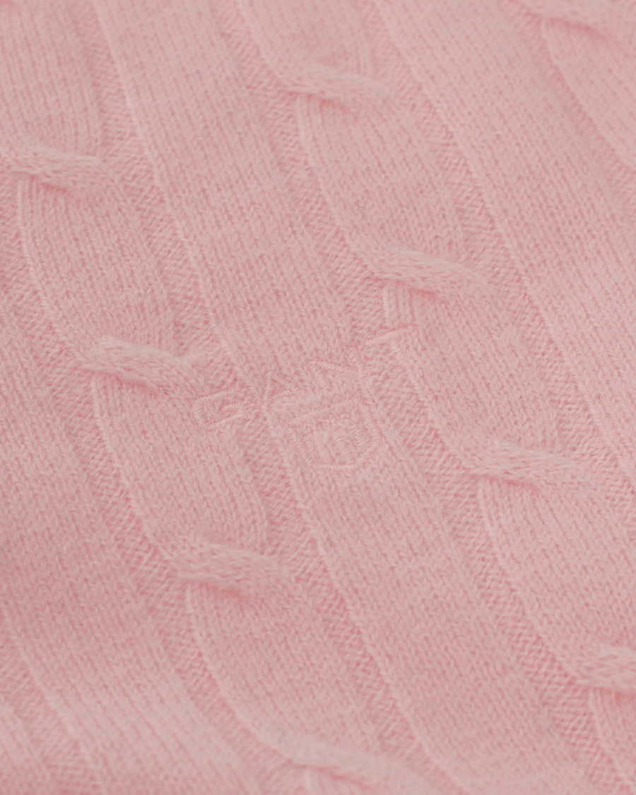 Homme | Pulls Et Tricots | GANT | Woman Stretch Lambswool Cable Crew Nantucket Pink