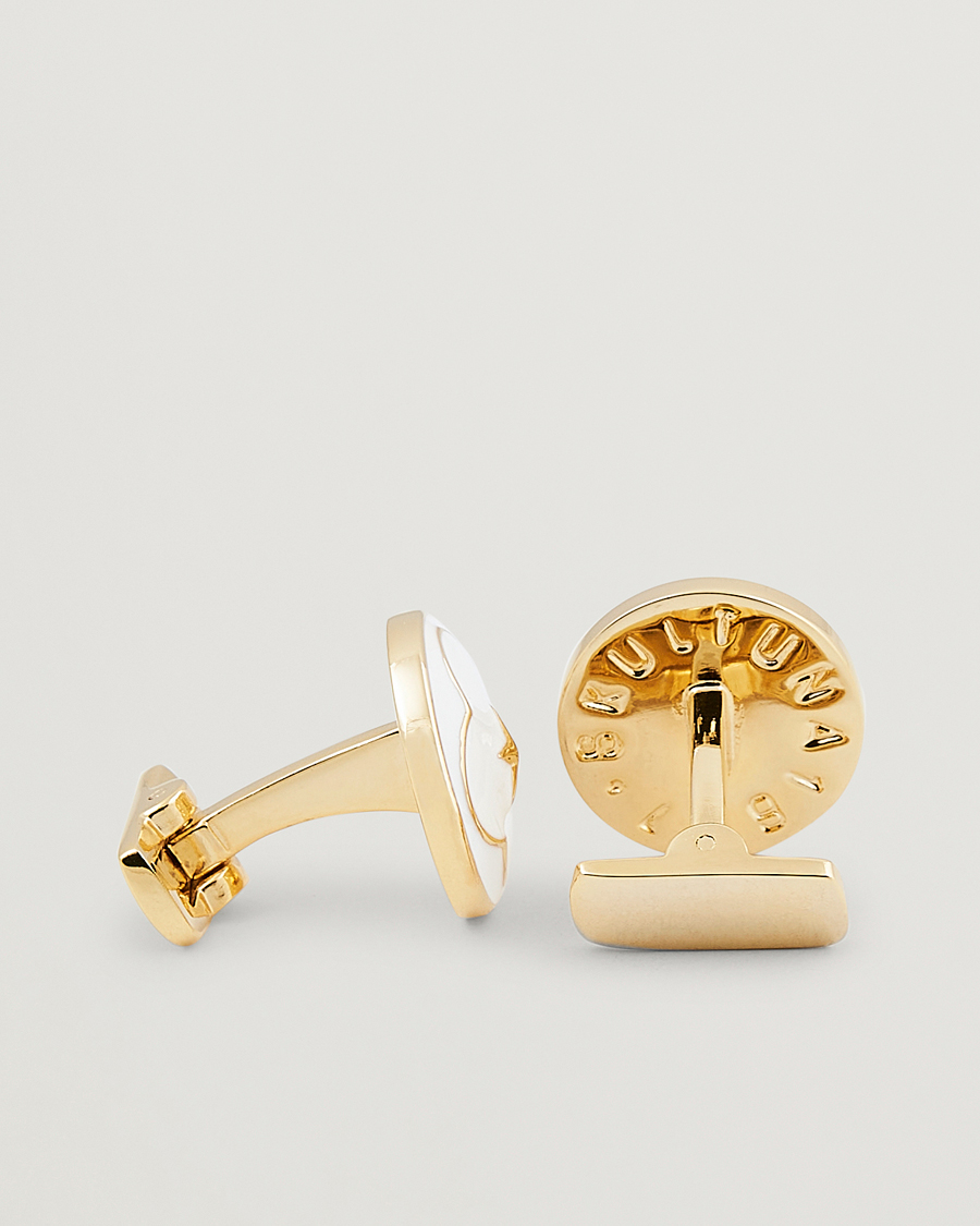 Heren | Skultuna Cuff Links Polar Star White | Skultuna | Cuff Links Polar Star White