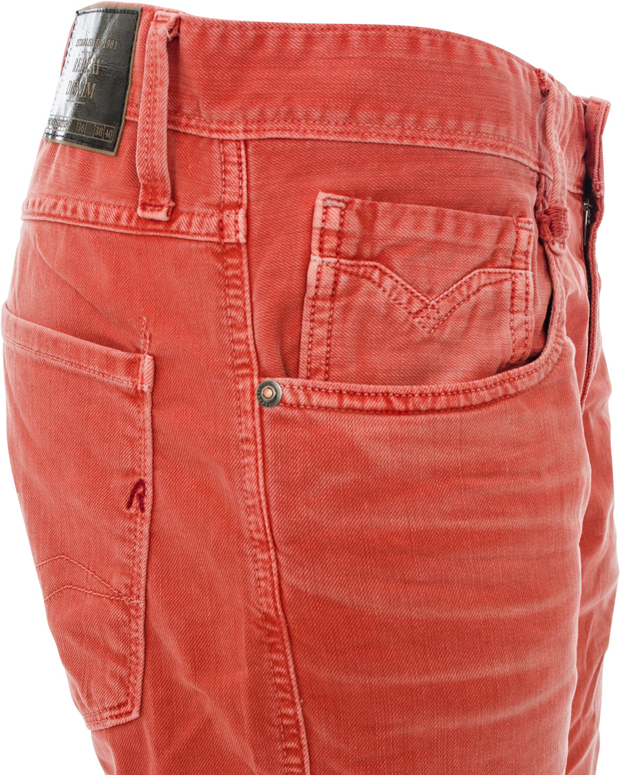 Homme | Jeans | Replay | M914E Anbass Jeans Red