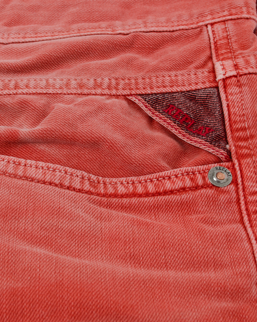 Homme | Jeans | Replay | M914E Anbass Jeans Red