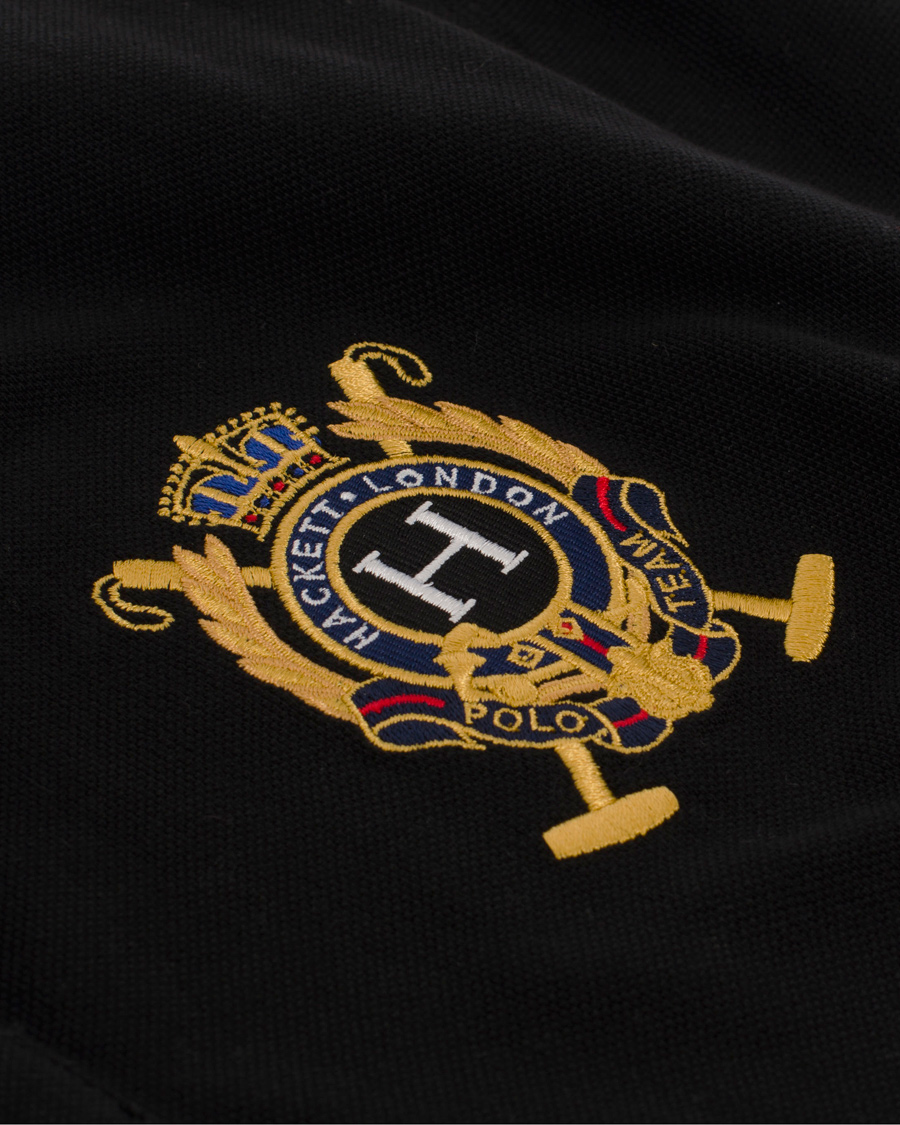 Homme | Polos | Hackett | British Polo Day Dubai Piké Black
