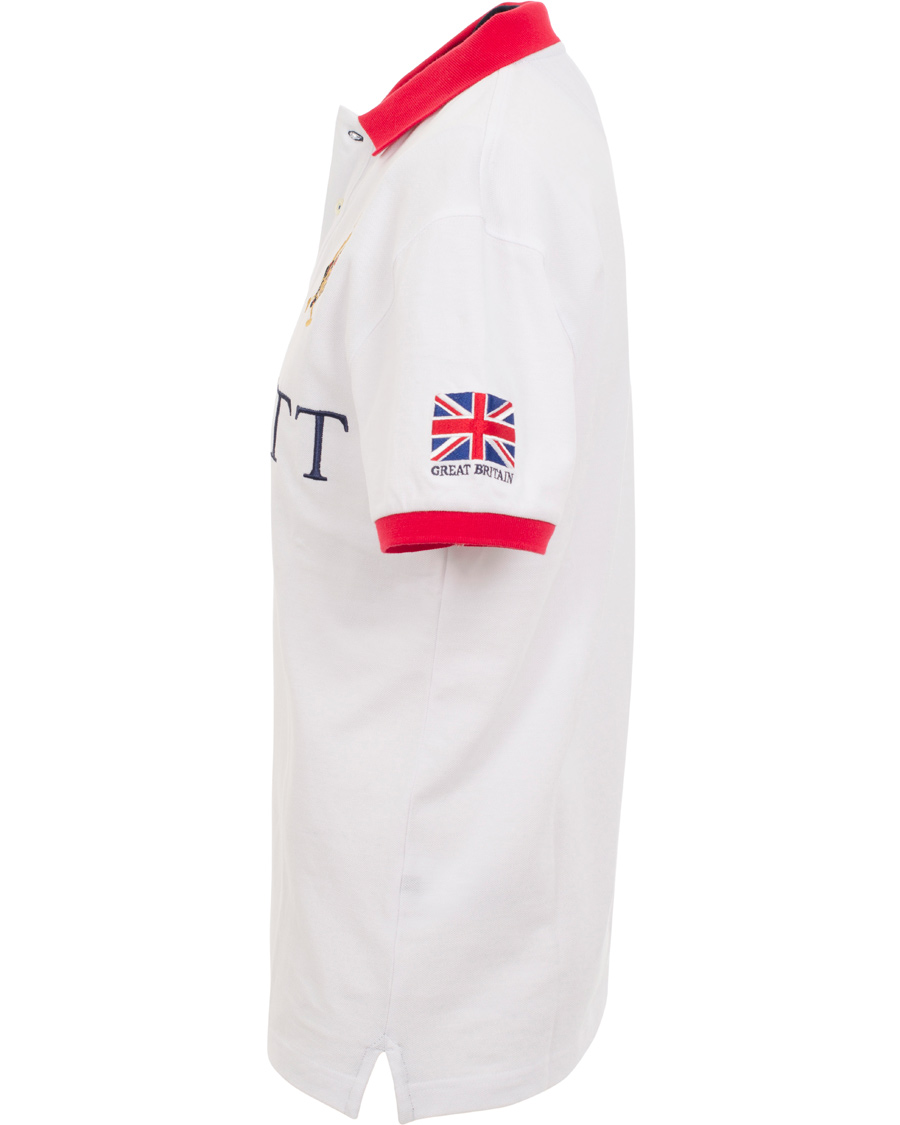Homme | Polos | Hackett | British Polo Day Great Britain Piké White