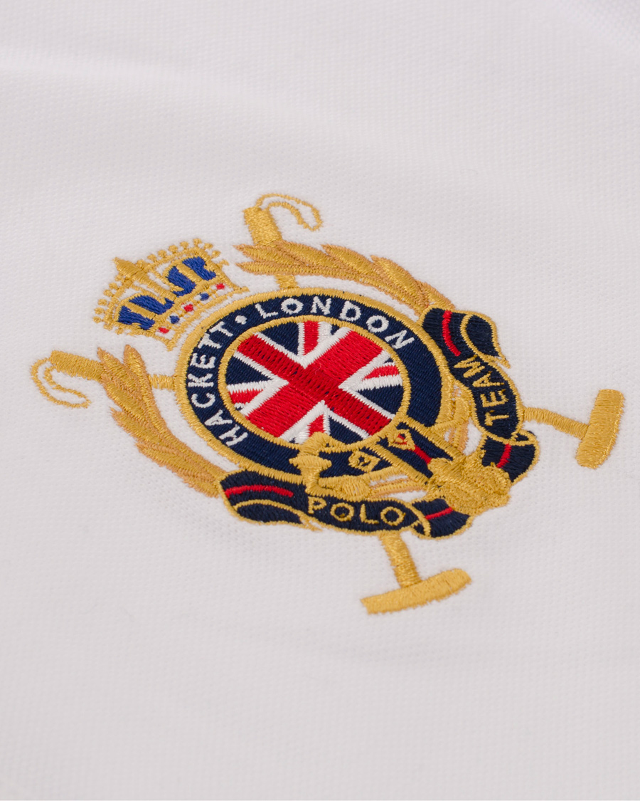 Homme | Polos | Hackett | British Polo Day Great Britain Piké White