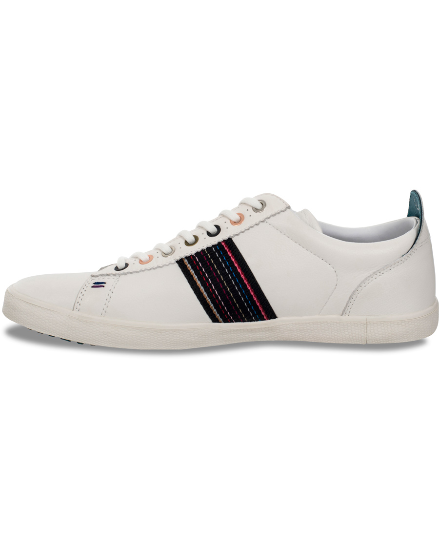 Heren | Paul Smith Shoe Osmo Sneaker White Mono Lux | Paul Smith Shoe | Osmo Sneaker White Mono Lux