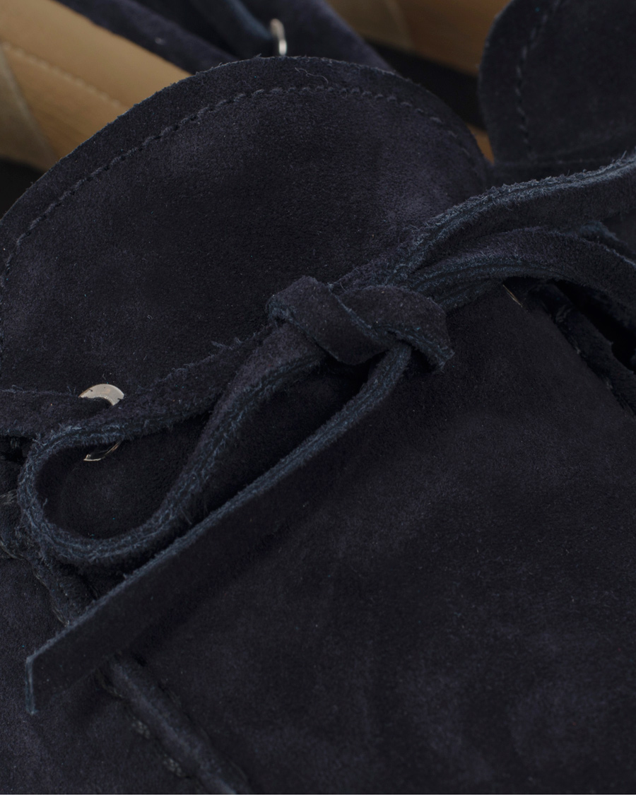 Homme | BALLY Dramer Suede Car Shoe Blue Navy | Bally | Dramer Suede Car Shoe Blue Navy