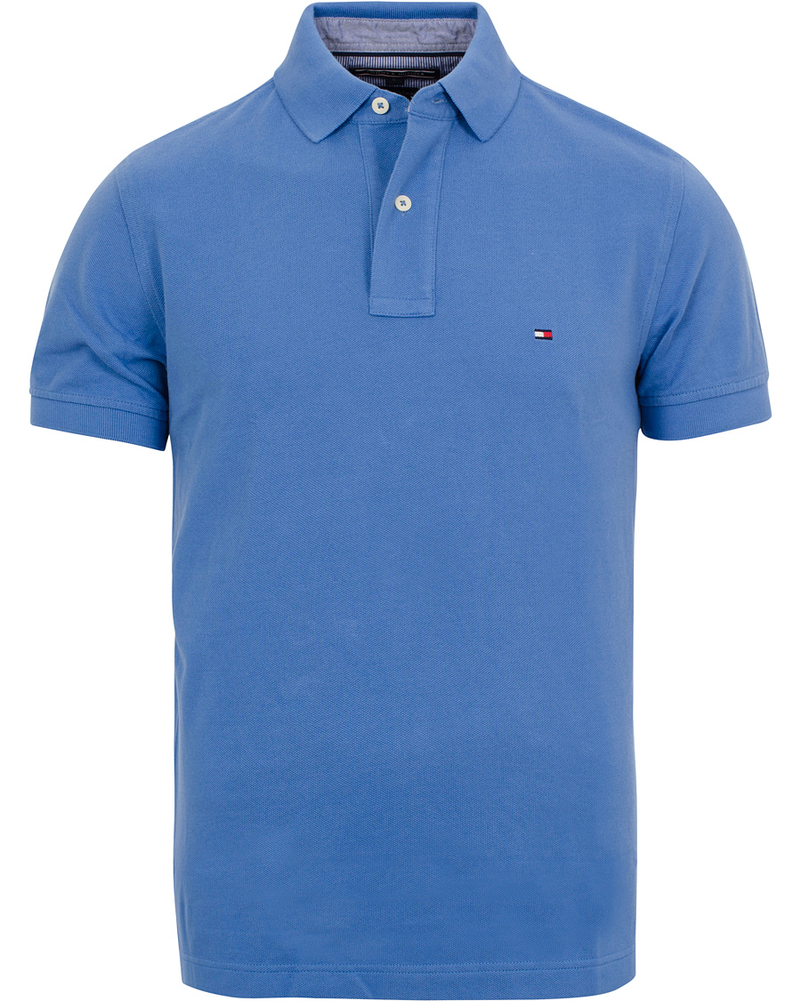 Homme | Polos | Tommy Hilfiger | New Knit Piké Blue Yonder