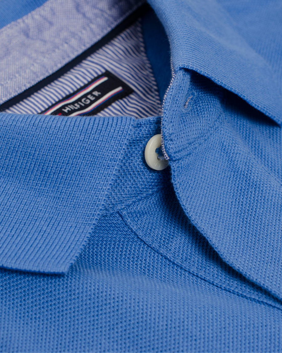 Homme | Polos | Tommy Hilfiger | New Knit Piké Blue Yonder