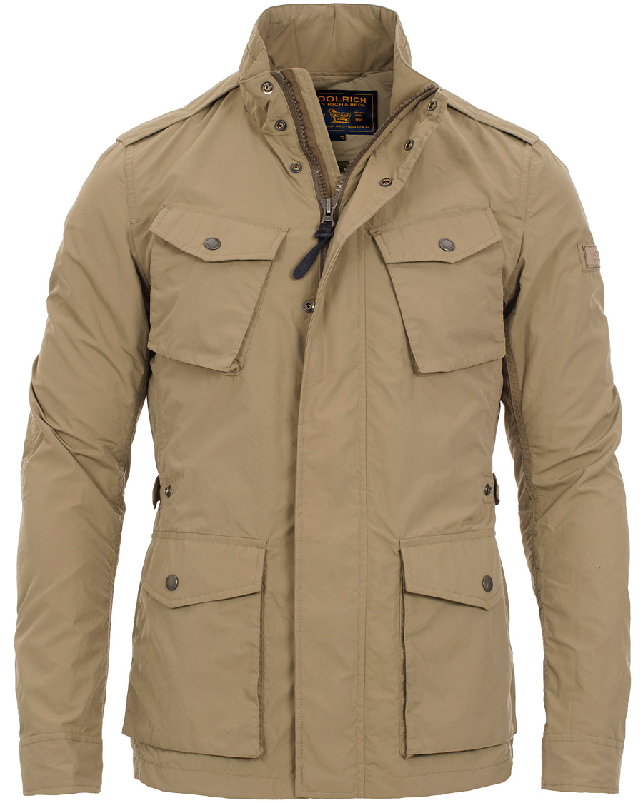 Homme | Manteaux Et Vestes | Woolrich | Travel Jacket Khaki