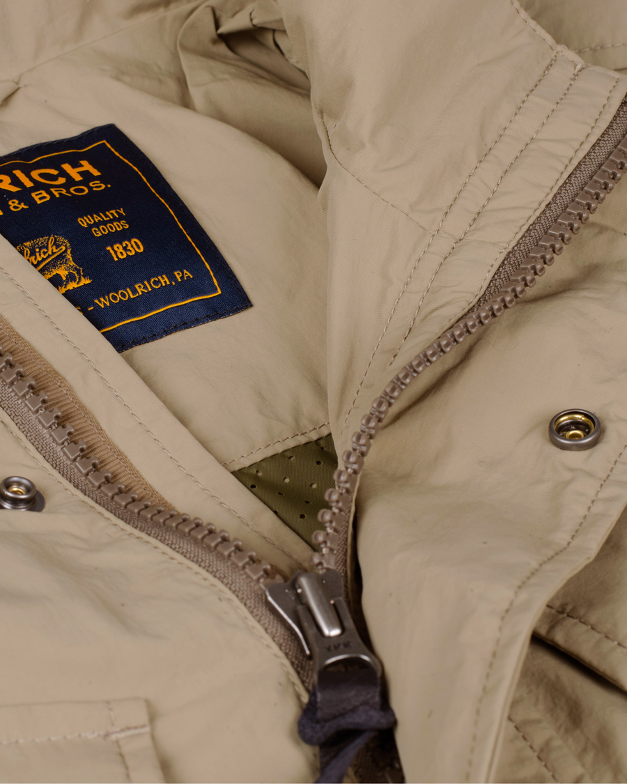 Homme | Manteaux Et Vestes | Woolrich | Travel Jacket Khaki