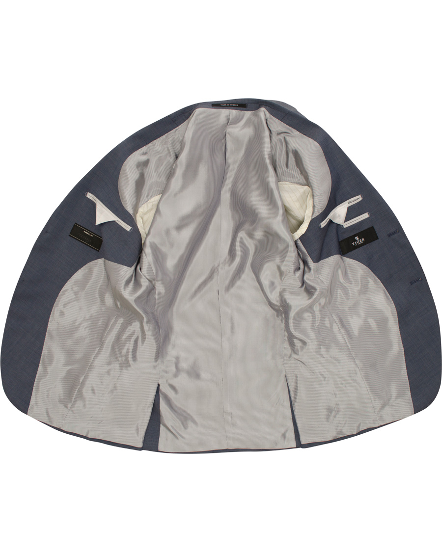 Heren | Pakken | Tiger of Sweden | Jil Suit 100% Wool  Steel Blue