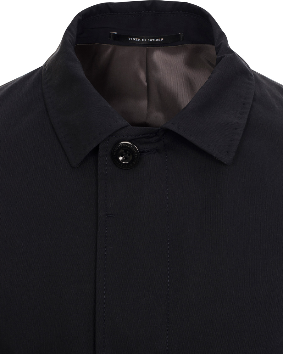 Homme | Manteaux Et Vestes | Tiger of Sweden | Bruiser 7 Car Coat Marine