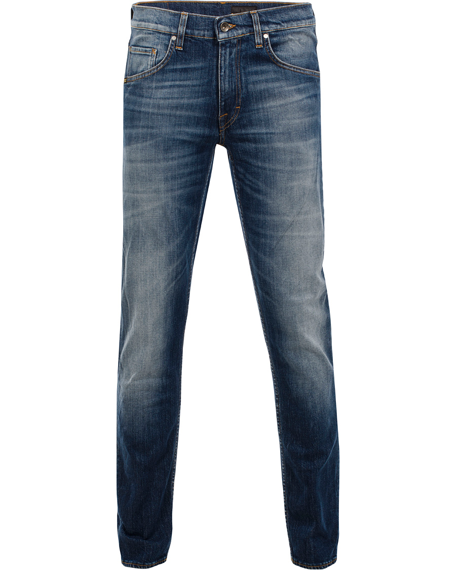 Heren | Jeans | Tiger of Sweden Jeans | Sharp Lard Washed Blue