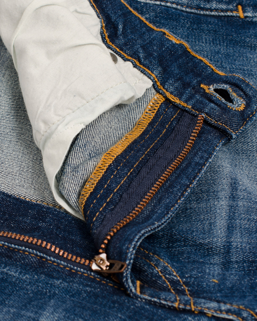 Heren | Jeans | Tiger of Sweden Jeans | Sharp Lard Washed Blue