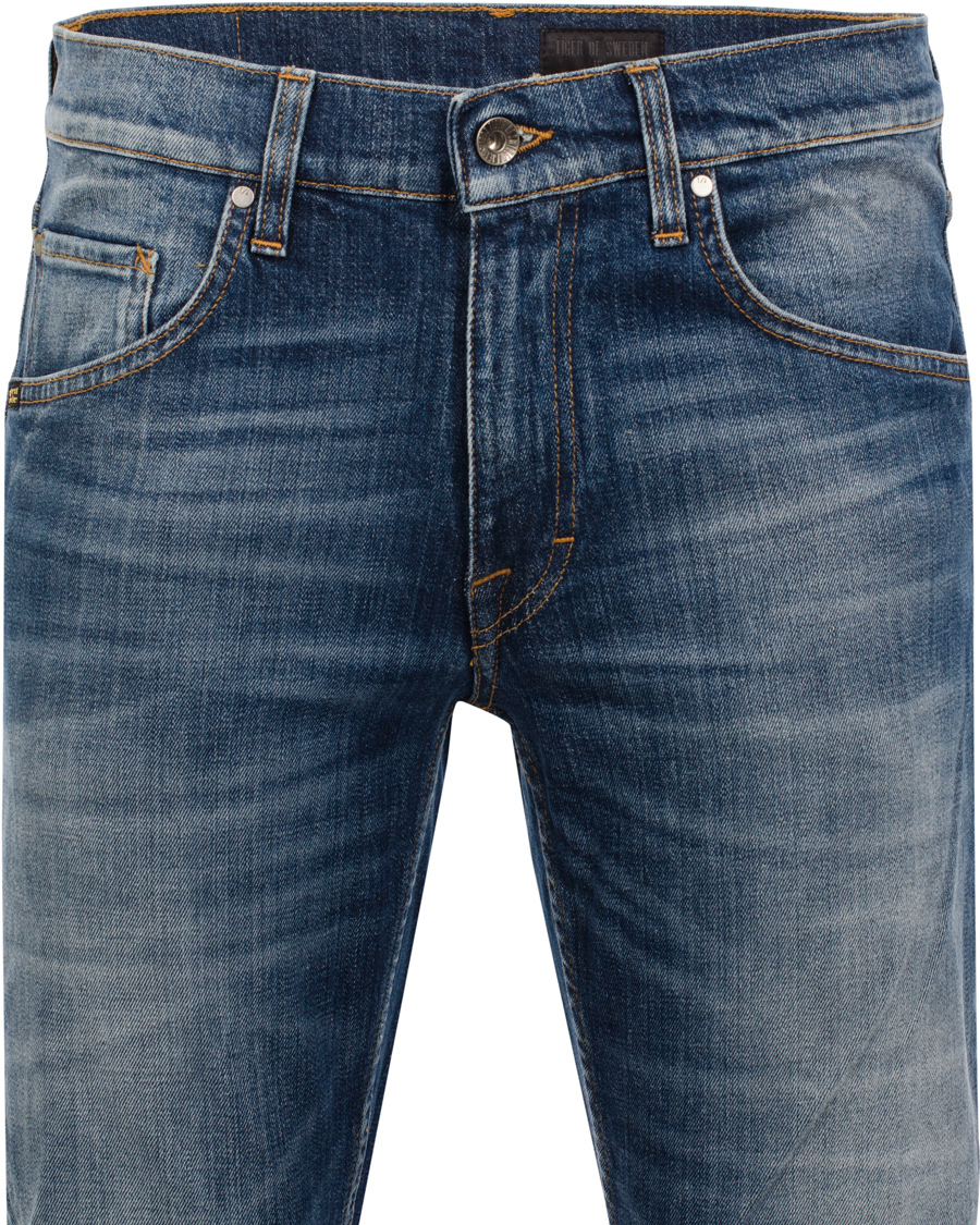Heren | Jeans | Tiger of Sweden Jeans | Sharp Lard Washed Blue