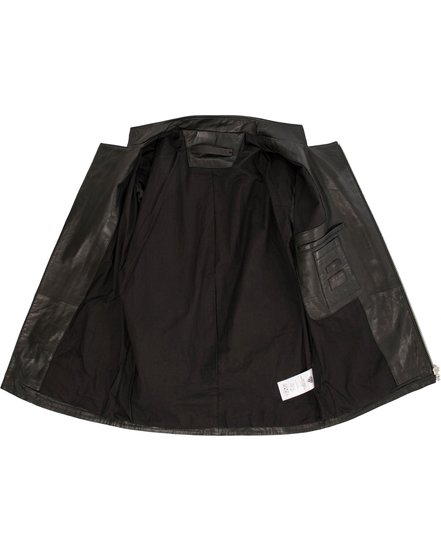 Heren | Jassen | Tiger of Sweden Jeans | Rikki Leather Jacket Black