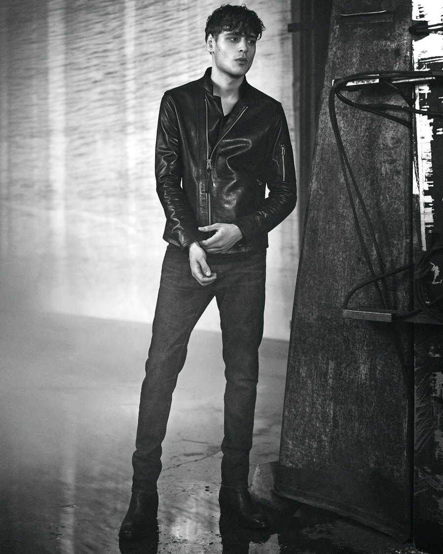 Heren | Jassen | Tiger of Sweden Jeans | Rikki Leather Jacket Black
