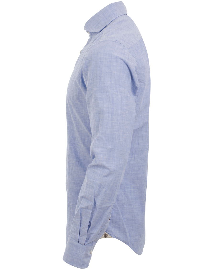 Homme | Chemises | Morris Heritage | Bond Cut Away Shirt Blue