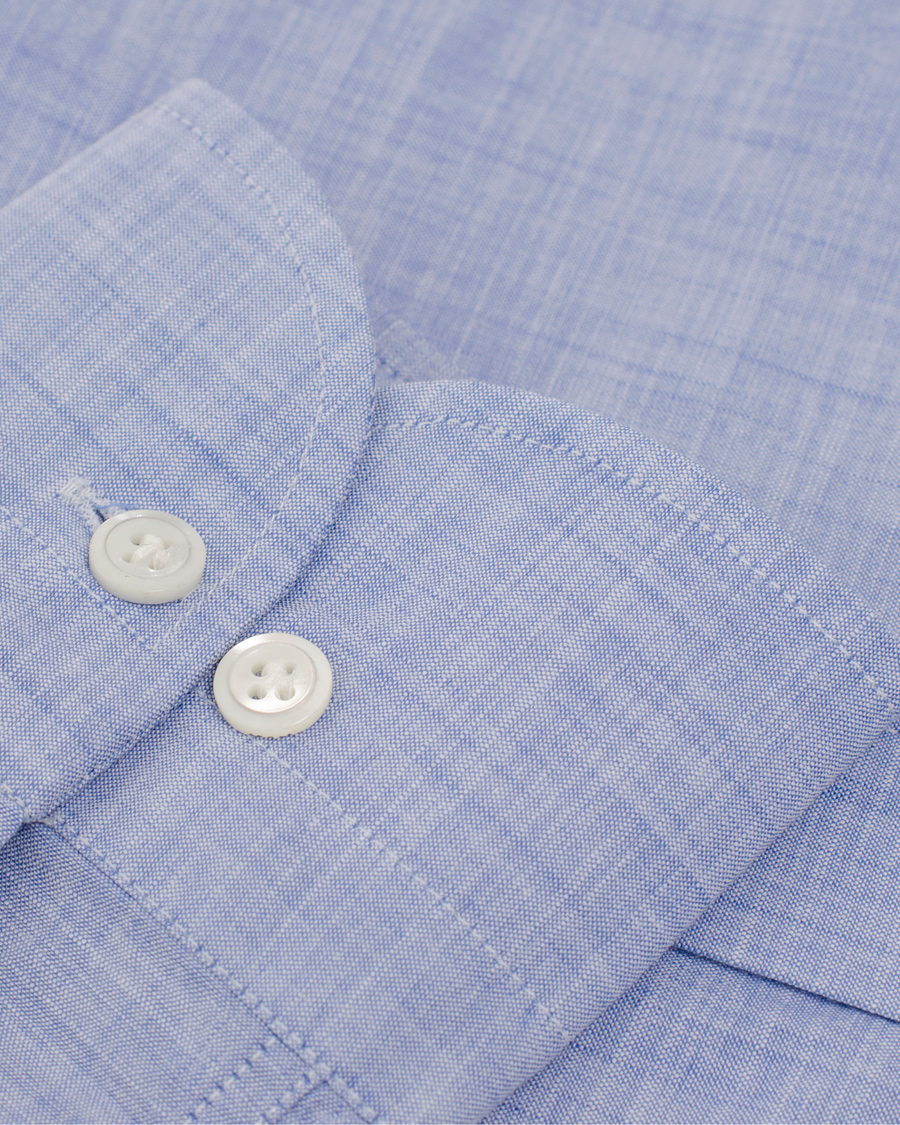 Homme | Chemises | Morris Heritage | Bond Cut Away Shirt Blue
