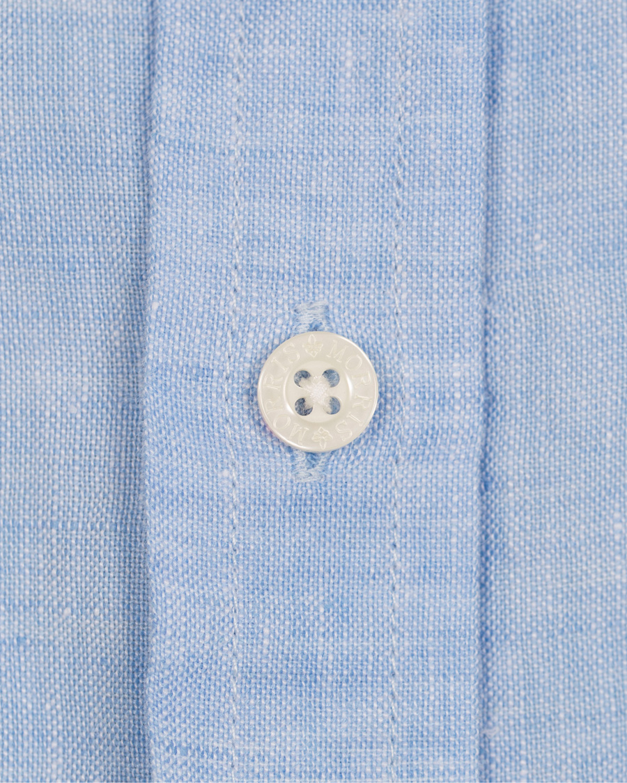 Homme | Chemises | Morris | Douglas Linen Shirt Light Blue
