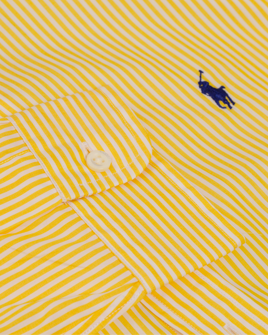 Heren | Overhemden | Polo Ralph Lauren | Slim Fit Poplin Shirt Stripe Yellow