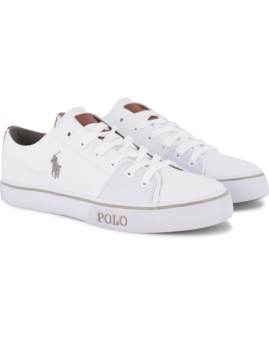 Homme | Polo Ralph Lauren Cantor Low Sneaker Pure White | Polo Ralph Lauren | Cantor Low Sneaker Pure White