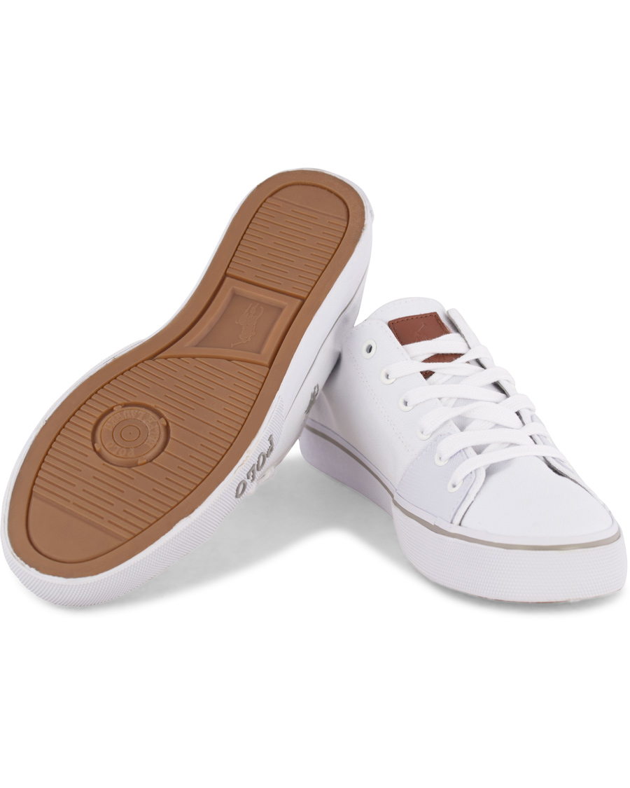 Homme | Polo Ralph Lauren Cantor Low Sneaker Pure White | Polo Ralph Lauren | Cantor Low Sneaker Pure White