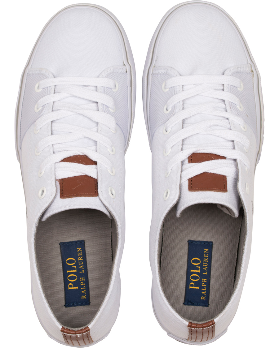 Homme | Polo Ralph Lauren Cantor Low Sneaker Pure White | Polo Ralph Lauren | Cantor Low Sneaker Pure White