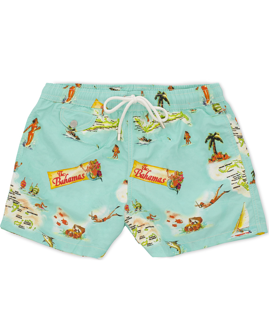 Heren | Zwembroek | Hartford | Swim Shorts Bahamas Aqua Blue