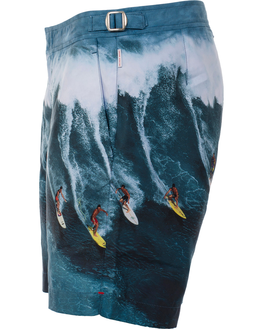 Homme | Maillots De Bain | Orlebar Brown | Bulldog Hulton Mid Length Swim Shorts Why Me Ah!