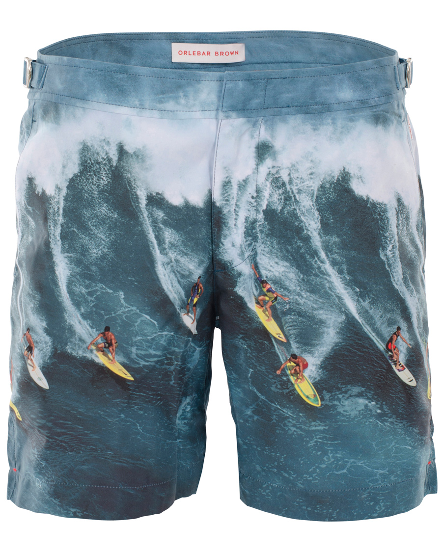 Homme | Maillots De Bain | Orlebar Brown | Bulldog Hulton Mid Length Swim Shorts Why Me Ah!