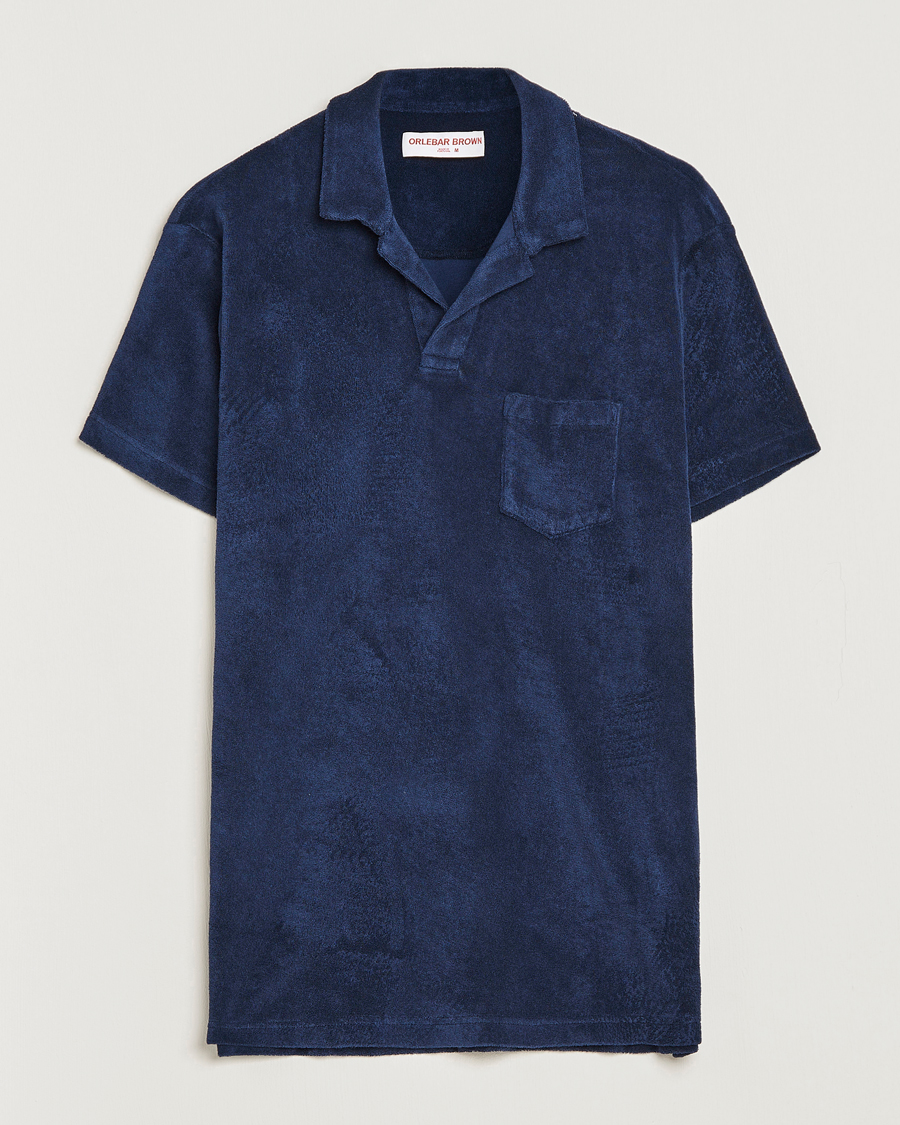 Heren | Polo's | Orlebar Brown | Terry Polo Navy