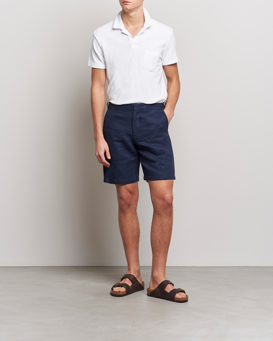 Heren | Polo's | Orlebar Brown | Terry Polo White