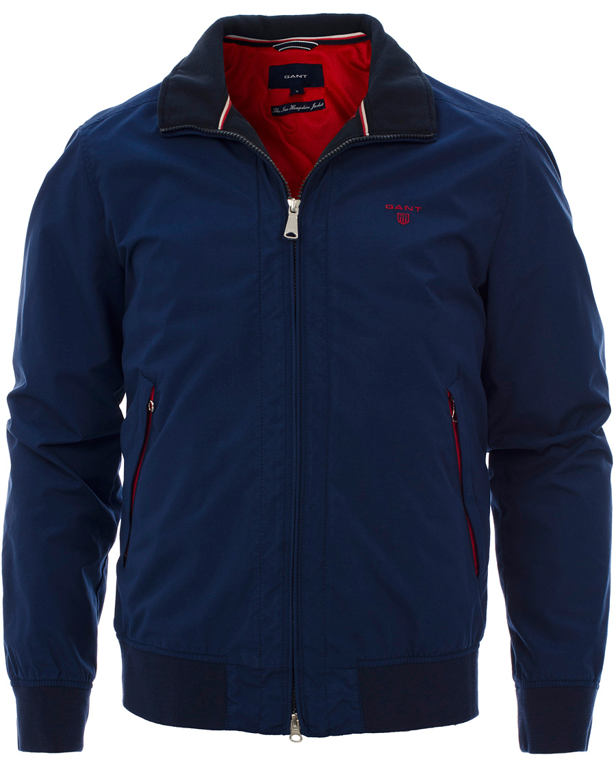Homme | Manteaux Et Vestes | GANT | The New Hampshire Jacket Indigo Blue