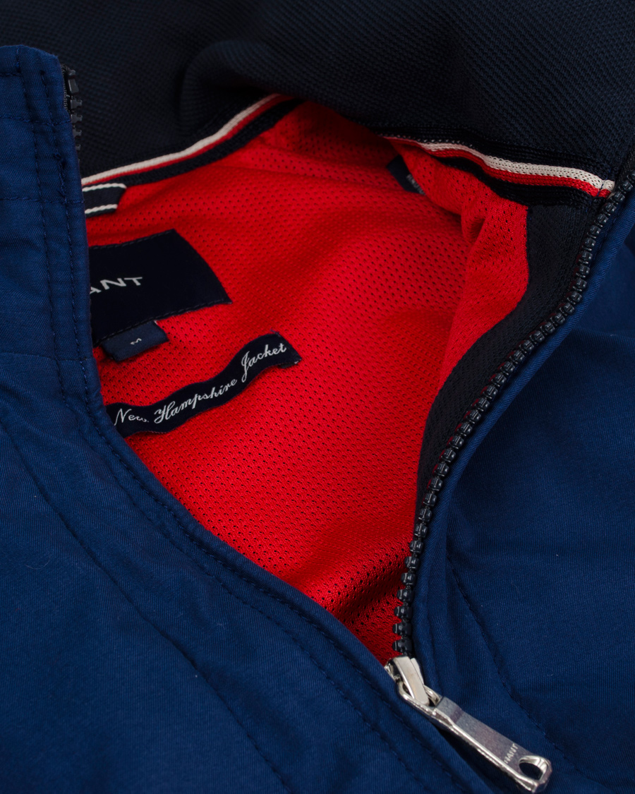 Homme | Manteaux Et Vestes | GANT | The New Hampshire Jacket Indigo Blue