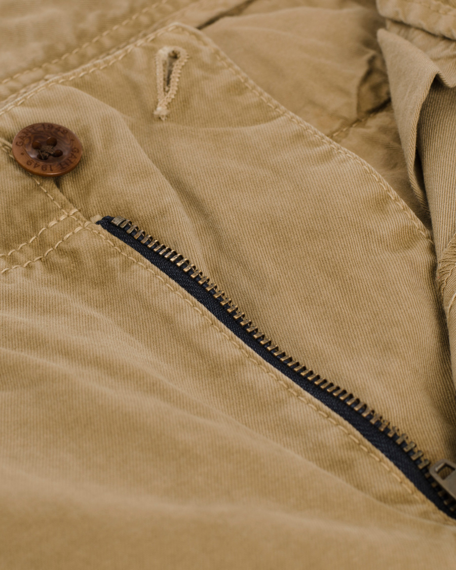 Heren | Broeken | GANT | Soho Broken In Twill Chino Safari Khaki