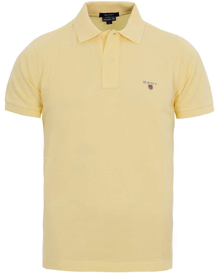 Homme | Polos | GANT | Solid Pique Lemon
