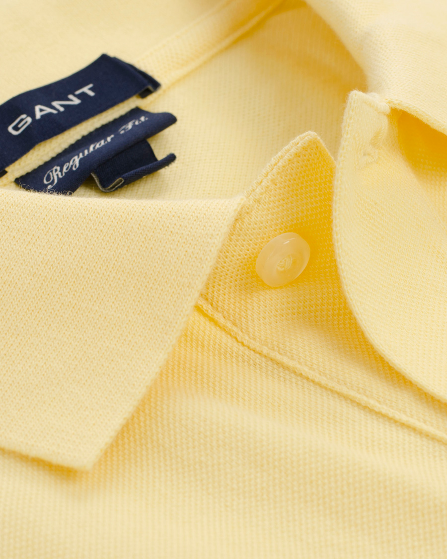 Homme | Polos | GANT | Solid Pique Lemon