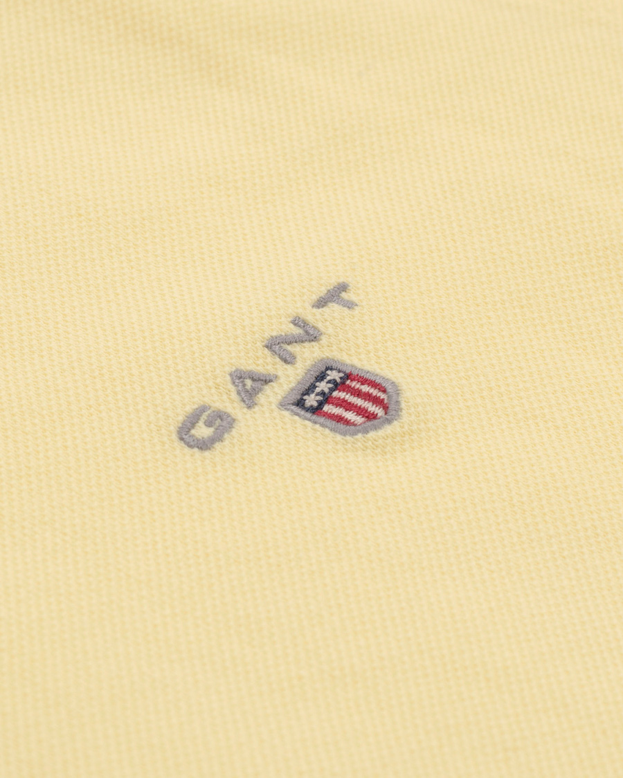 Homme | Polos | GANT | Solid Pique Lemon